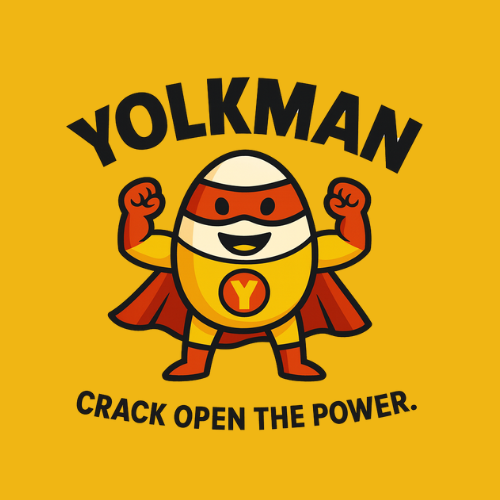 Yolkman logo